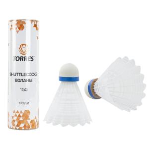 Купить Воланы для бадминтона Torres 150 (нейлон) BD20108 в Екатеринбурге 