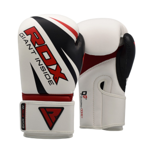 Купить Перчатки боксерские RDX REX F10 WHITE BGR-F10W, 12 oz в Екатеринбурге 